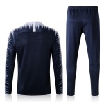 França Sweat de Treino Conjunto 2018 Azul